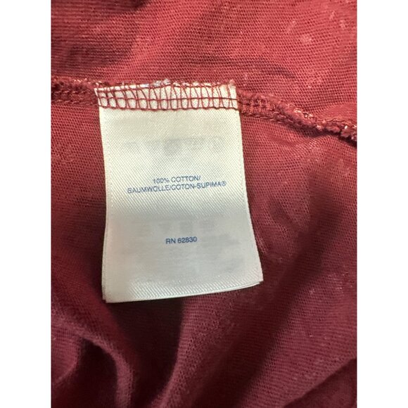 Lands End Womens Relaxed Fit Long Sleeve Paisley Print Top Size XL 18 - Picture 6 of 9